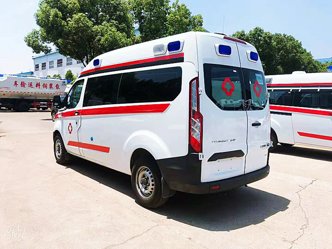 福特全順V362汽油版ABS一體化內飾救護車